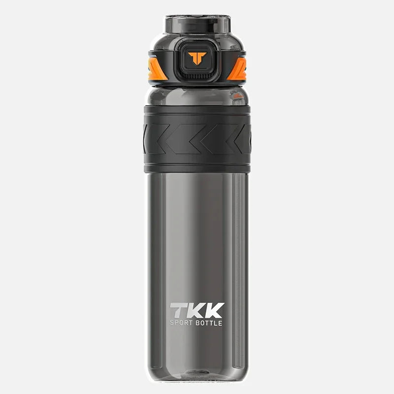TKK 600/800/1000ml Sports Watter Bottle Tritan BPA free Straw Portable Leak-proof Plastic Drinkware Outdoor Fitness Kettle