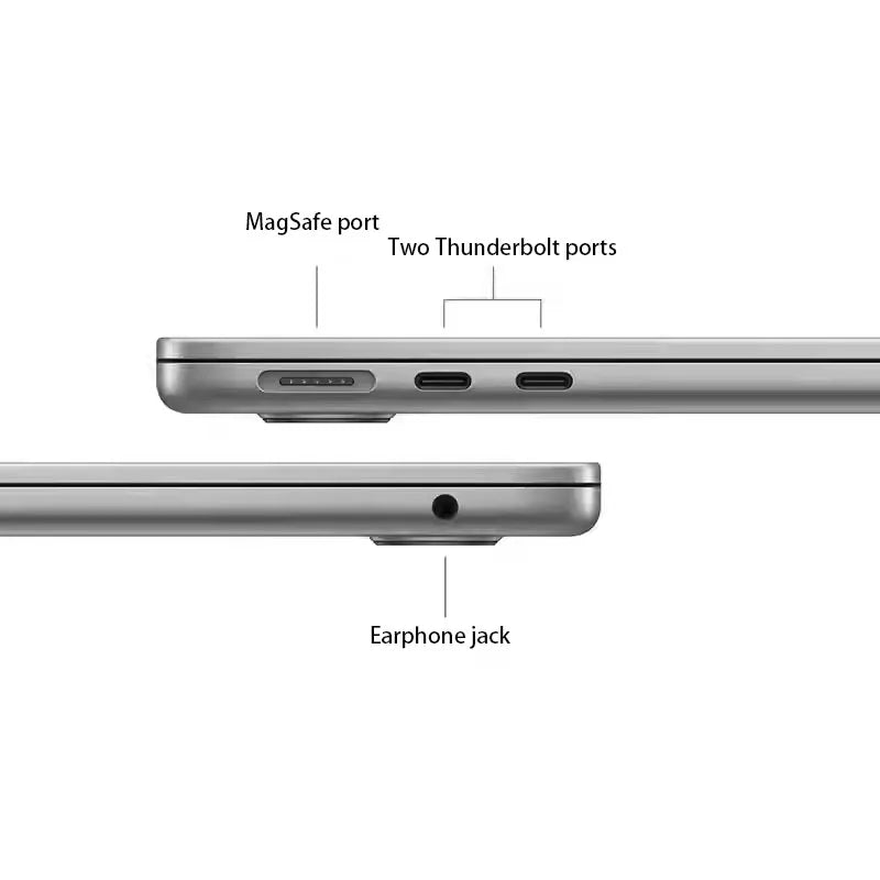 2024 MacBook AIR M3 15 Inch 8-core CPU 10-core GPU 256G/512G/1T/2T/4TSSD 16G/32G/64G RAM Notebooks Laptop.