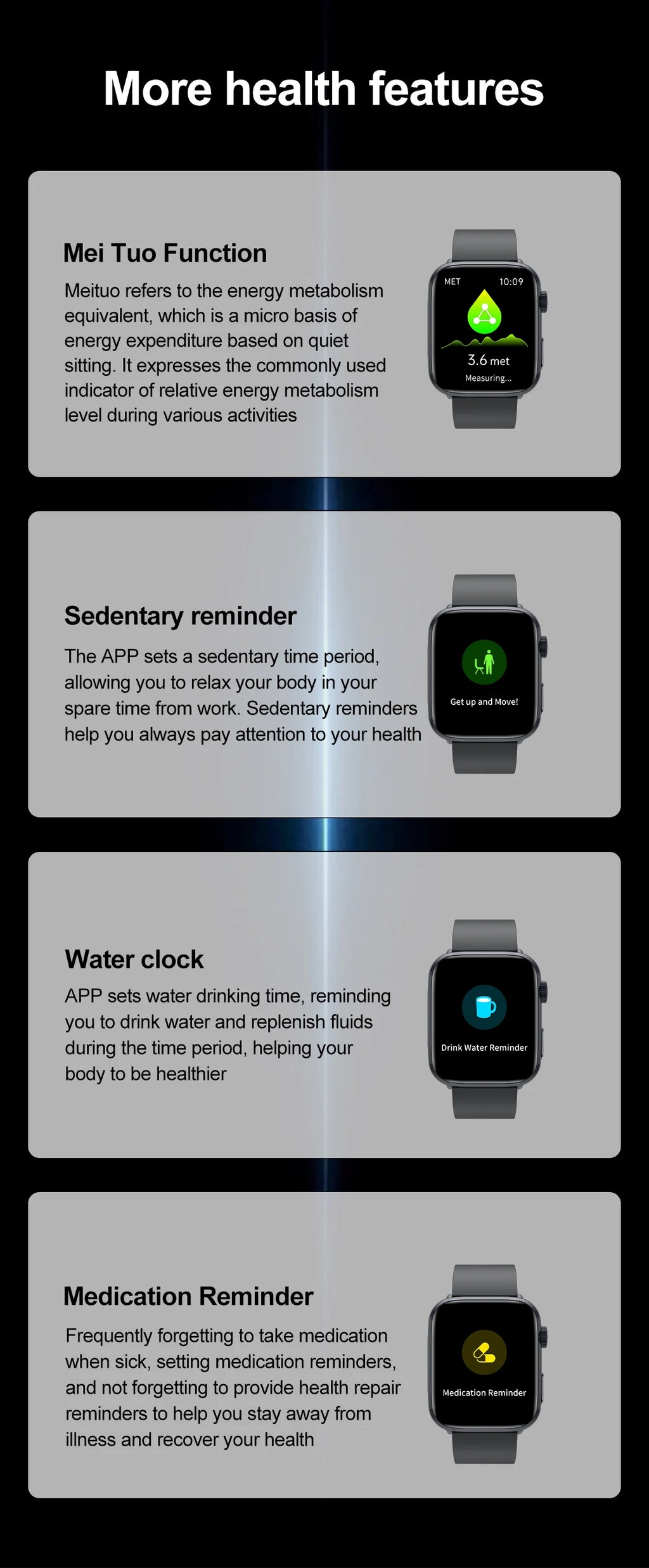 2025 New Women Men AI Smart Diagnosis Watch HRV+PPG Blood Pressure Heart Rate Health Monitor IP68 NFC Fashion Sports Smartwatchs