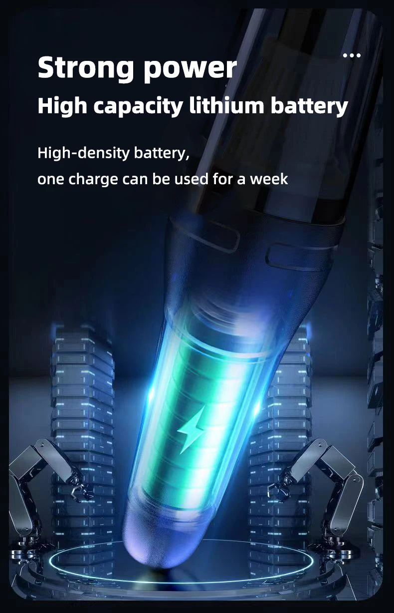 Wireless and corded dual-use, with extraordinary suction power.
