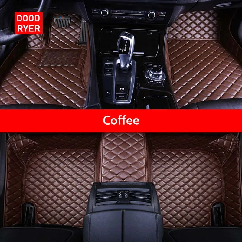 DOODRYER Custom Car Floor Mats For BMW X5 E53 E70 F15 G05 F85 F95 Auto Carpets Foot Coche Accessorie