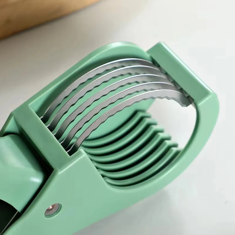 1Pc Kitchen Tools Stainless Steel Vegetable and Fruit Slicer Multi Functional Salad Slicer Kitchen Accessories