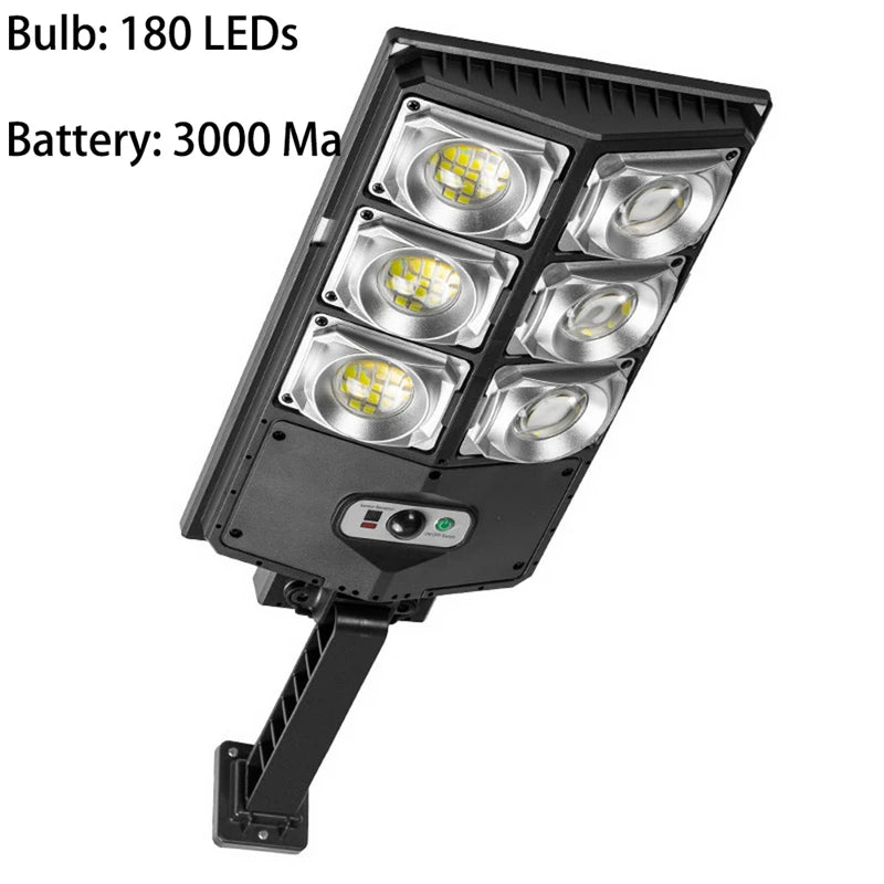 20000 Lumens Solar Lights Outdoor IP65 Waterproof LED Street Wall Lamp With PIR Motion Sensor Sunlight for Garden Yard Street