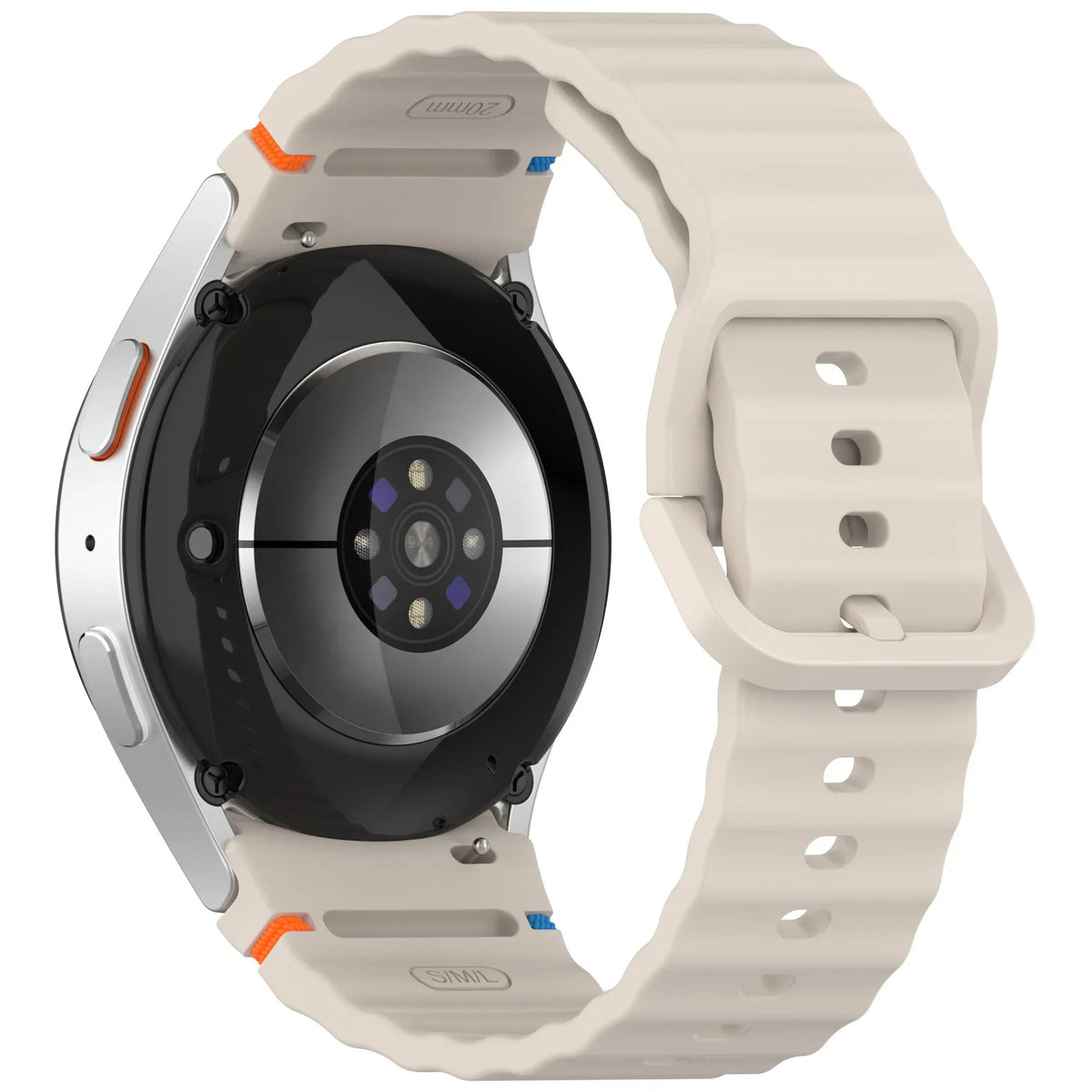 1:1 Official Silicone Strap For Samsung Galaxy Watch 7/FE/6/5/4 44mm40mm 5 Pro Bracelet Watch 6/4 Classic 47/43mm 46/42mm Correa