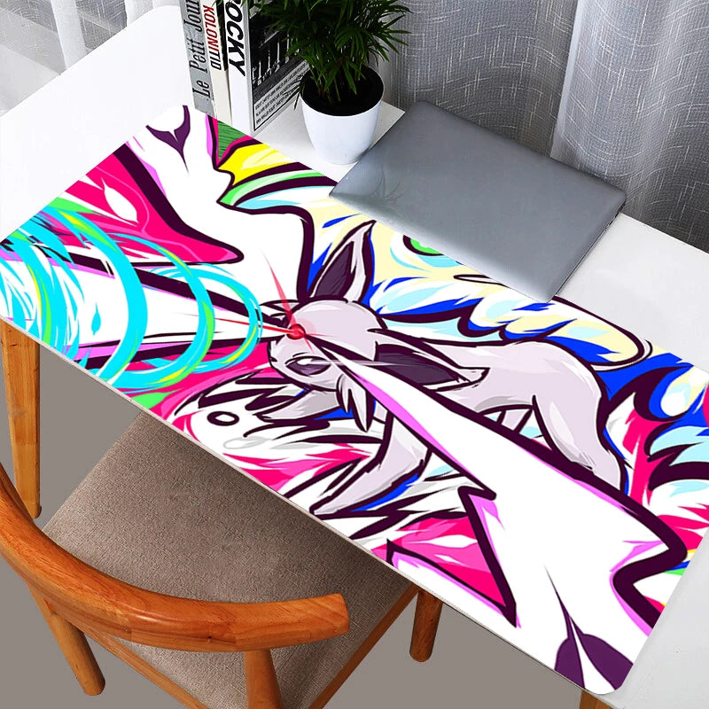 Mouse Pads Anime Gaming Pokemon Pikachu Accessories Mousepad Gamer PC Completo Computer Keyboard Desk Mat Durable Varmilo Table
