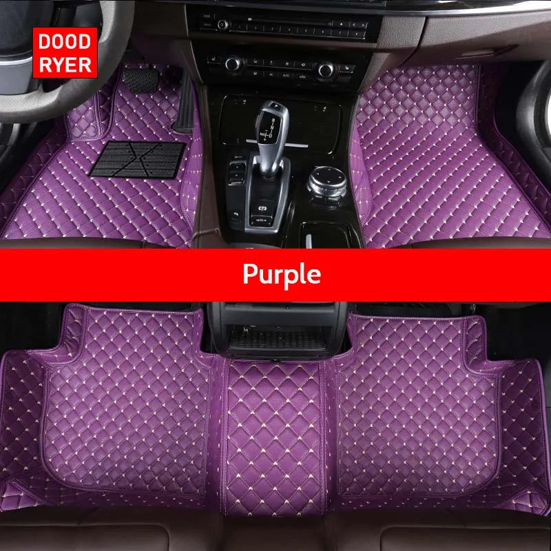 DOODRYER Custom Car Floor Mats For Ford EDGE Auto Carpets Foot Coche Accessorie