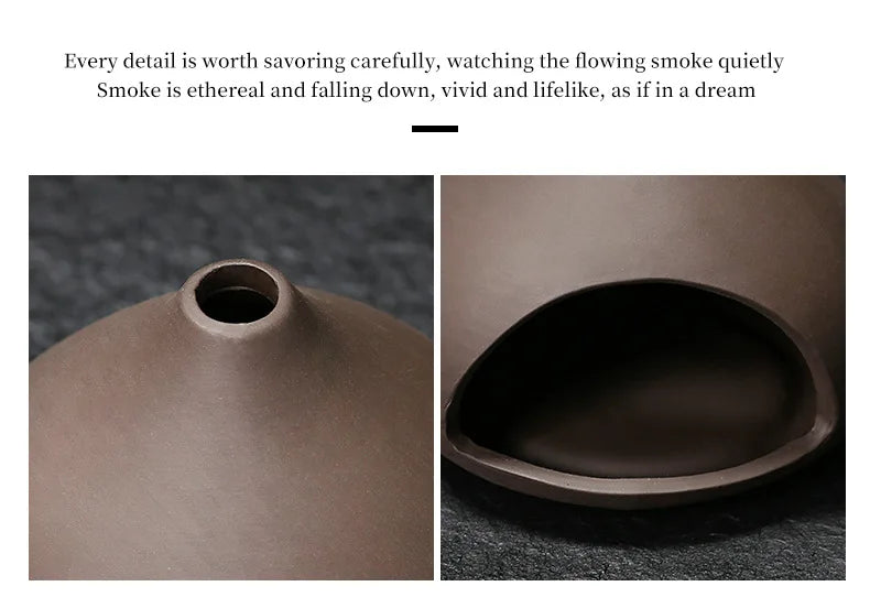 Ceramic Incense Holder for Sticks Decorative Incense Burner Tray Home Decor Smudge Ash Catcher Yoga Meditation Room Incensory