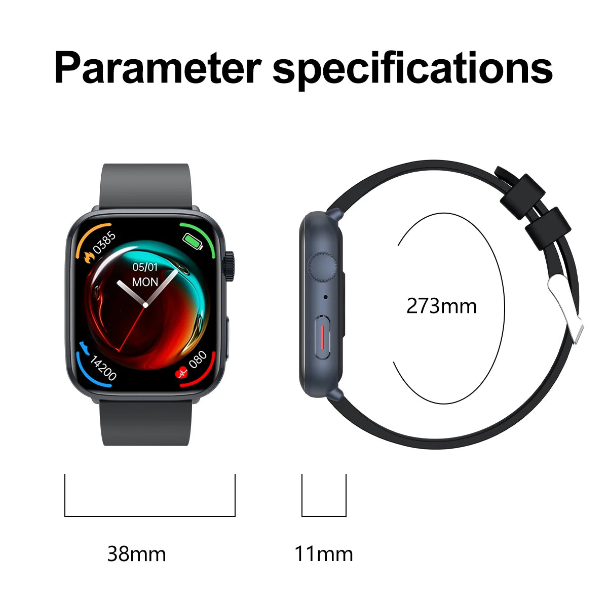 2025 New Women Men AI Smart Diagnosis Watch HRV+PPG Blood Pressure Heart Rate Health Monitor IP68 NFC Fashion Sports Smartwatchs