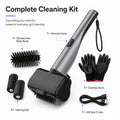Electric Grill Brush, High Torque Grill Brush 3-Speed Modes，with 3 Brush Heads & Type-C Rechargeable for Barbecue Kitchen.