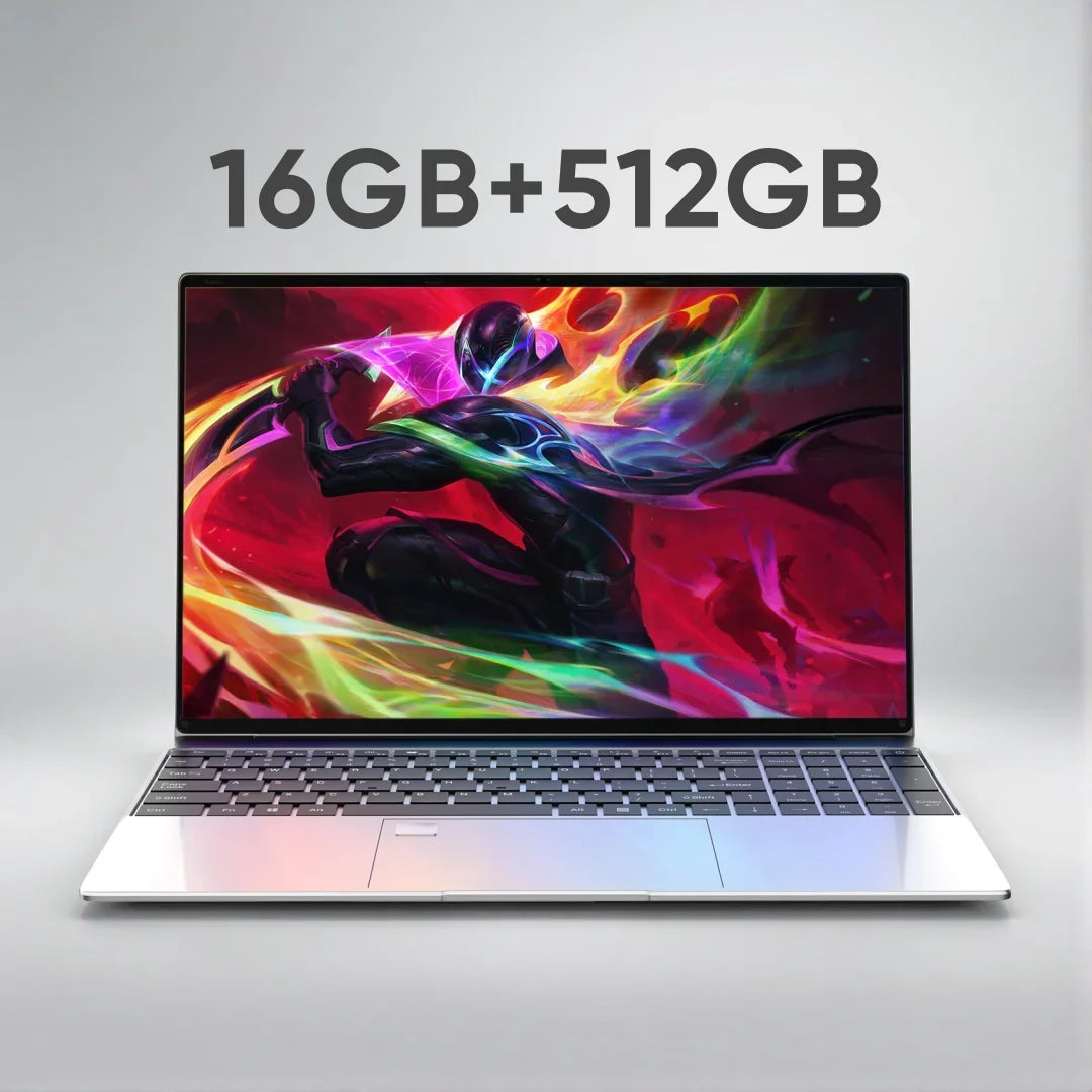 14.1 Inch Premium Ultra Thin Notebook 2026 Win11 DDR4 16GB/32GB RAM 2TB SSD Portable Business Laptop PC I9-9900 Intel N3700