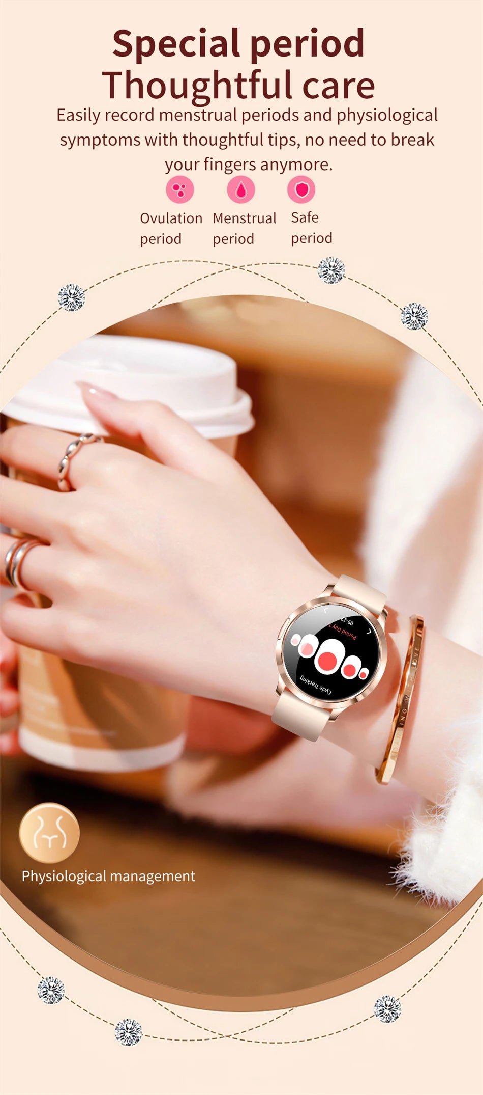 LIGE 2025 Ultra-thin AMOLED Screen Smart Watch Women Sport Fitness Bracelet Custom Watch Face Bluetooth Call Luxury Smartwatch