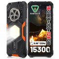 [Ship From UK] CUBOT KingKong Power 5 Android 15 Rugged Smartphone G100 16GB(6+10) 128GB 15300mAh 6.88" 120Hz 64MP Camping Light