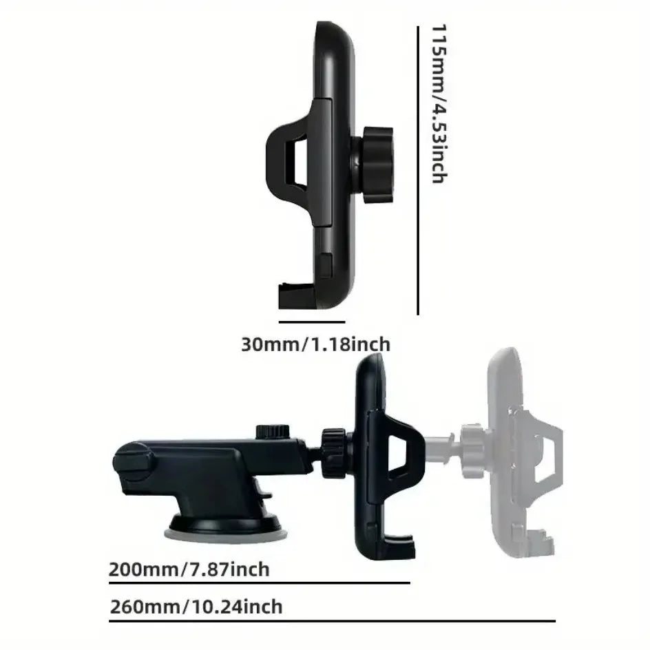 Universal Sucker Car Phone Holder 360° Windshield Car Dashboard Mount Mobile Cell GPS Navigation Support Bracket for Smartphones