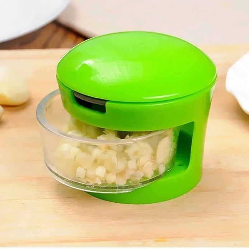 NEW Stainless Steel Manual GarlicPress Household Garlic Kitchens GarlicCutter Minced Machine Tool Kitchen Gadget Accessories