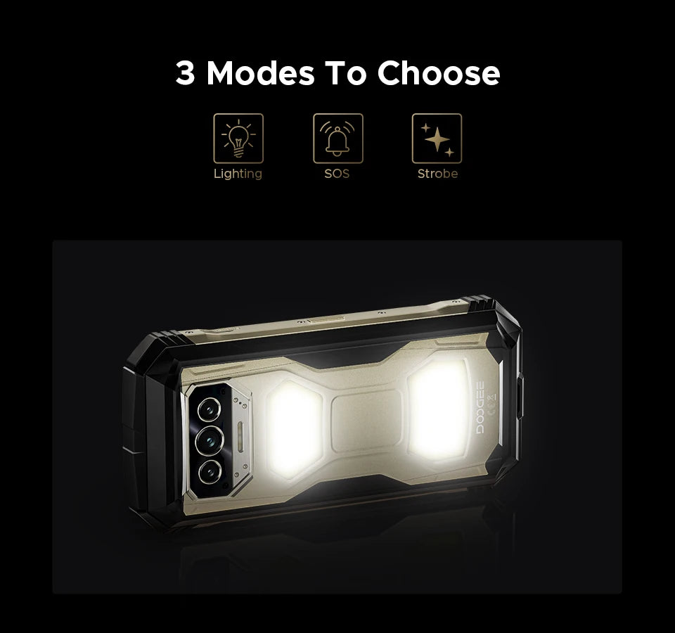 World Premiere DOOGEE V Max S 5G Rugged Phone Dual Camping Lights 22000mAh Battery 24GB(8+16) 256GB 108MP AI Camera Smartphone