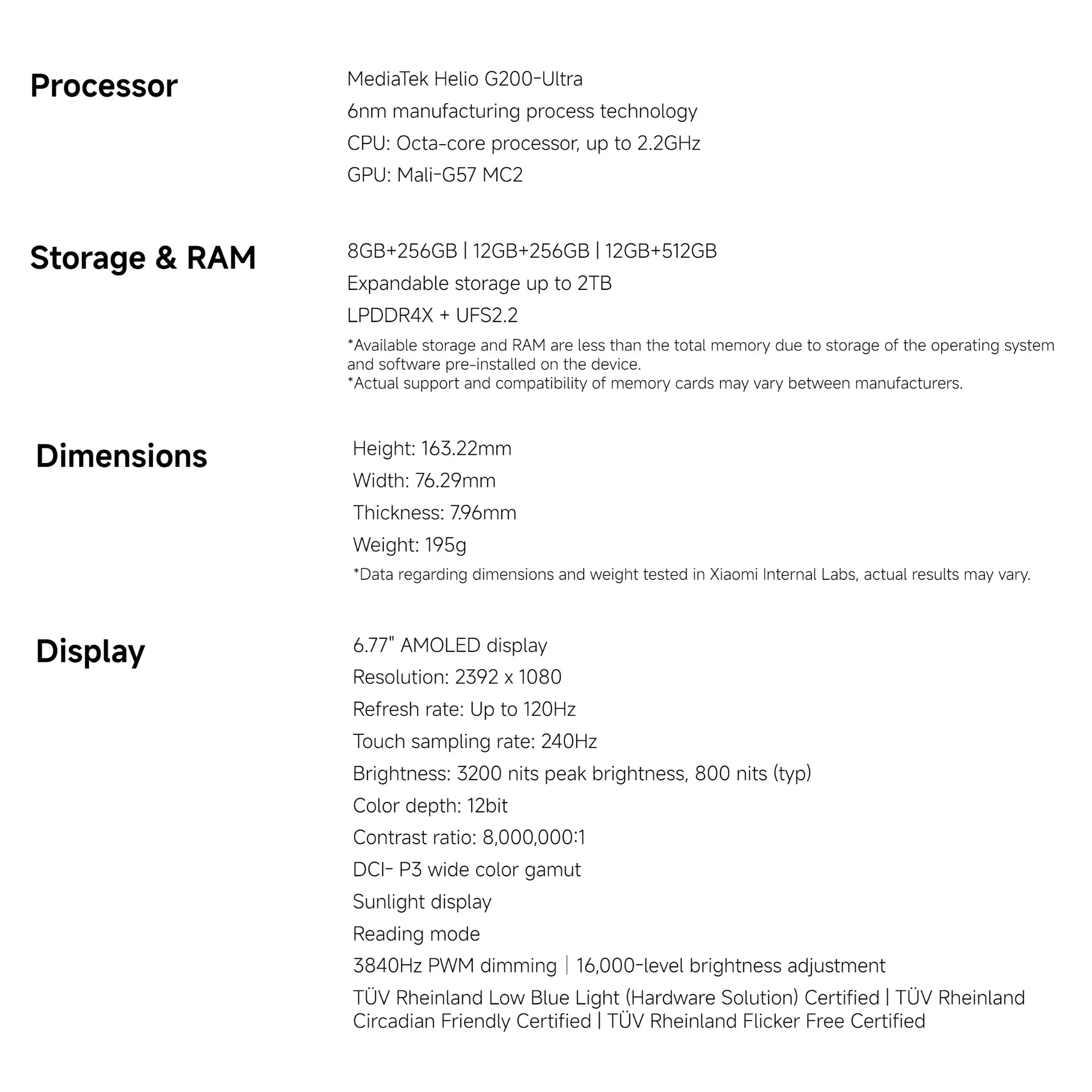 Xiaomi Redmi Note 15 Pro 4G 12+512GB Global Version MediaTek Helio G200-Ultra 6.77" 120Hz AMOLED Display 200MP 6500mAh 45W NFC