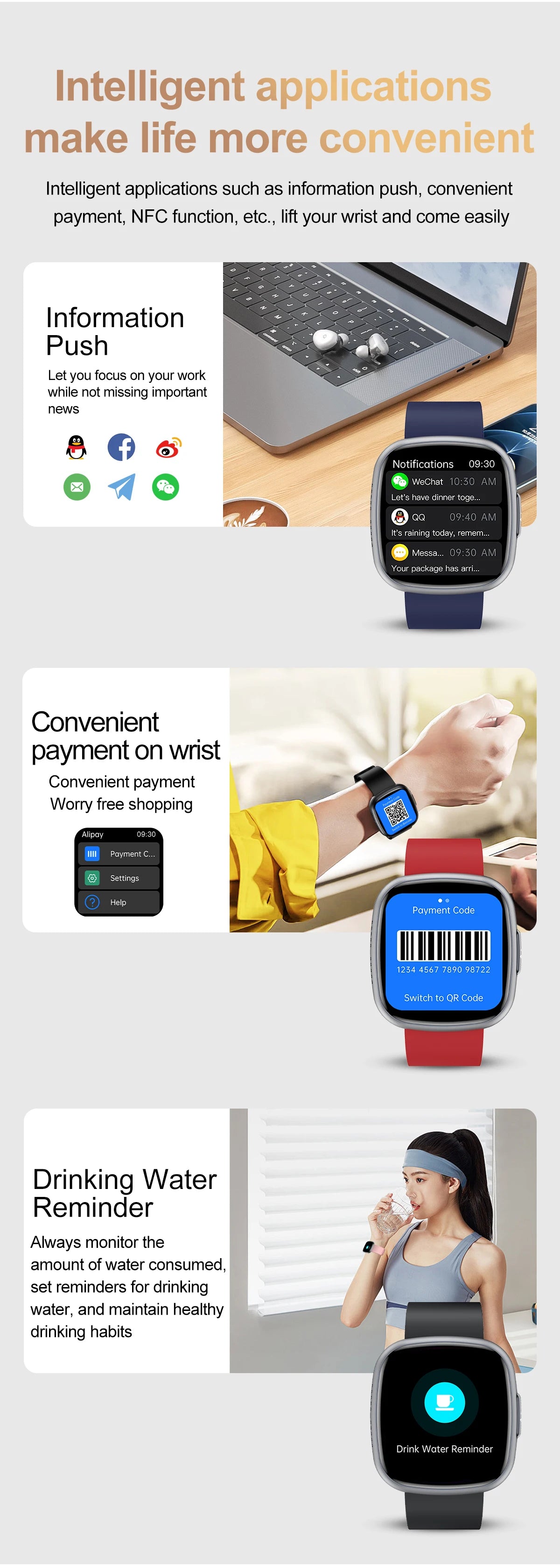 2025 New Accurate Measure Blood oxygen Lipids Uric Acid Smart Watch Men ECG Blood Pressure Health SmartWatches For Android ios