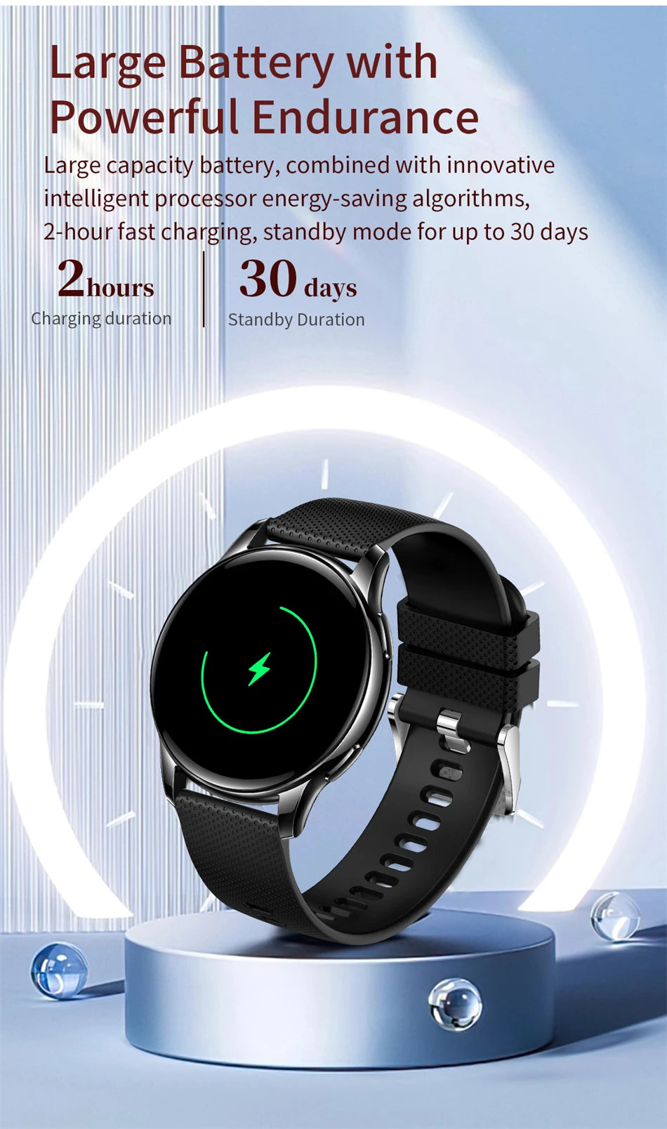 New Smart Watch Men Health monitoring Sports Fitness Watch Heart Rate Full Touch Screen Bluetooth Call 2025 Men and women Gift