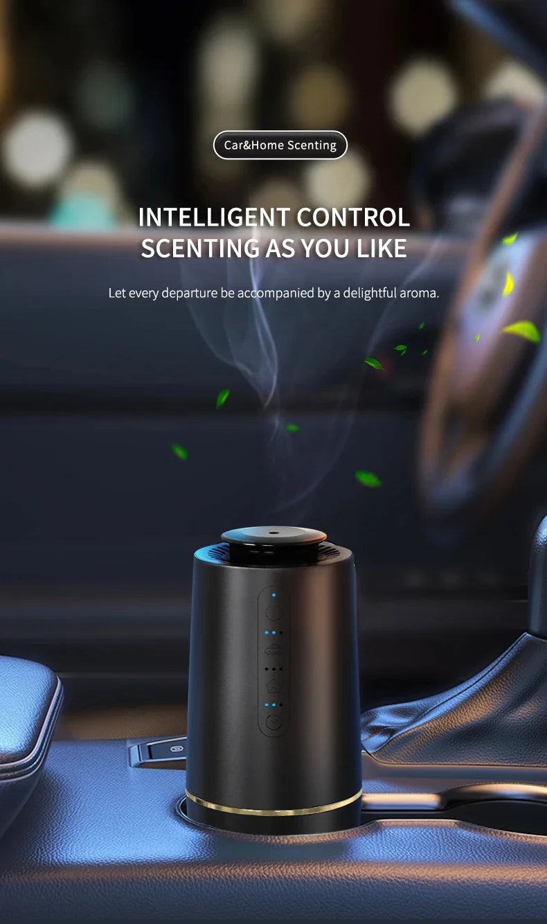 Namste Smart Fragrant Oil Diffuser Home Car Aroma Diffuser Starry Light Smell Distributor Interior Perfume Scent Air Freshener