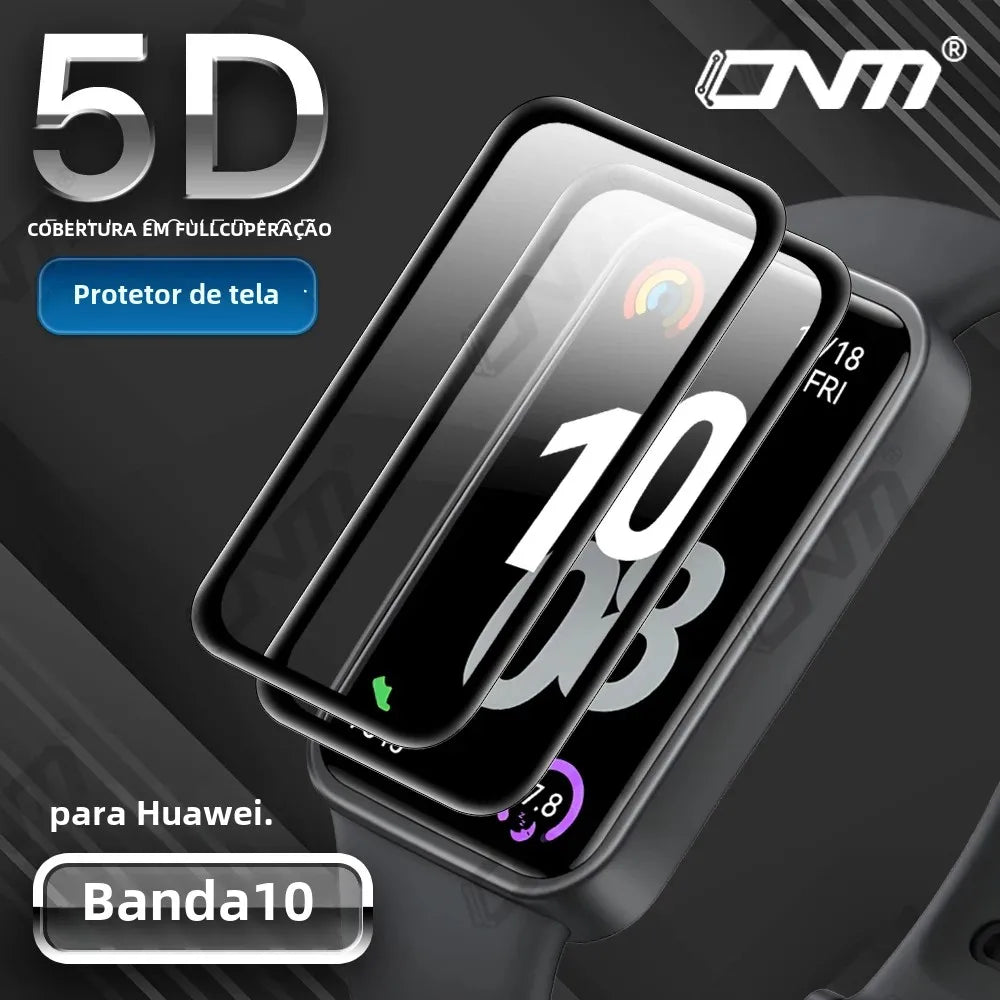 Screen Protector for Huawei Band 10 HD Anti-scratch Full Coverage Protective Film Screen Protector Accessories (Not Glass)