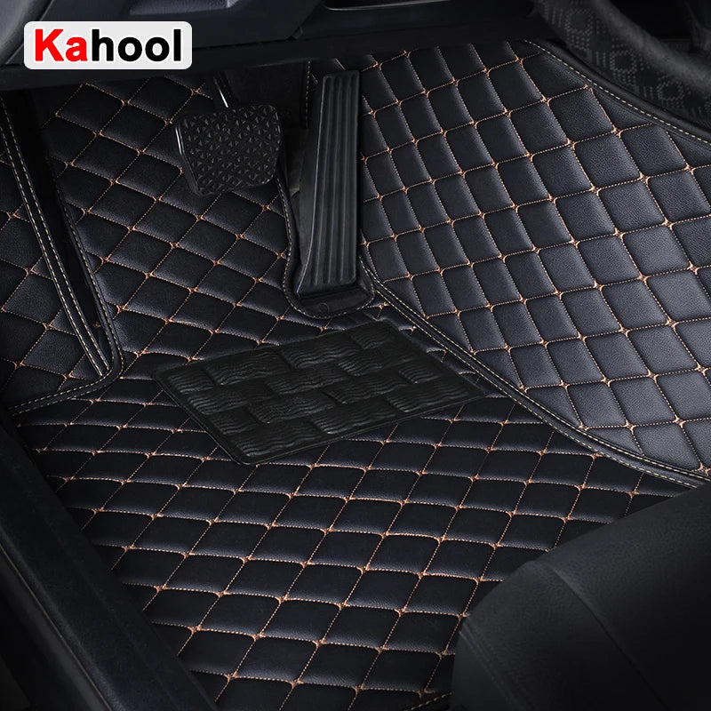 KAHOOL Custom Car Floor Mats For Citroen C5 Aircross C5X Auto Carpets Foot Coche Accessorie