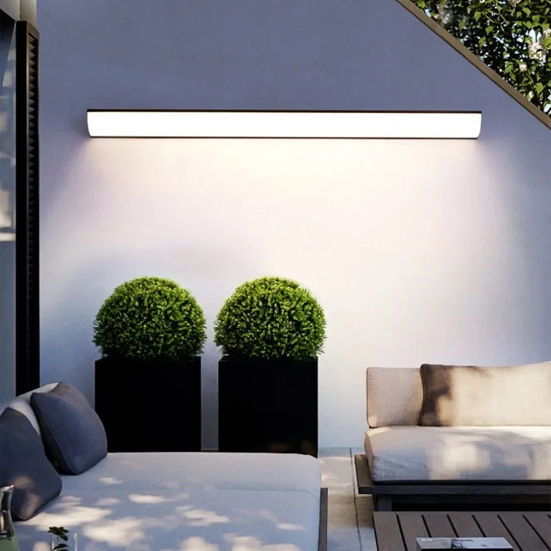 LED waterproof wall lamp IP65 waterproof outdoor wall washing lamp villa courtyard garden door lamp external wall lamp lighting
