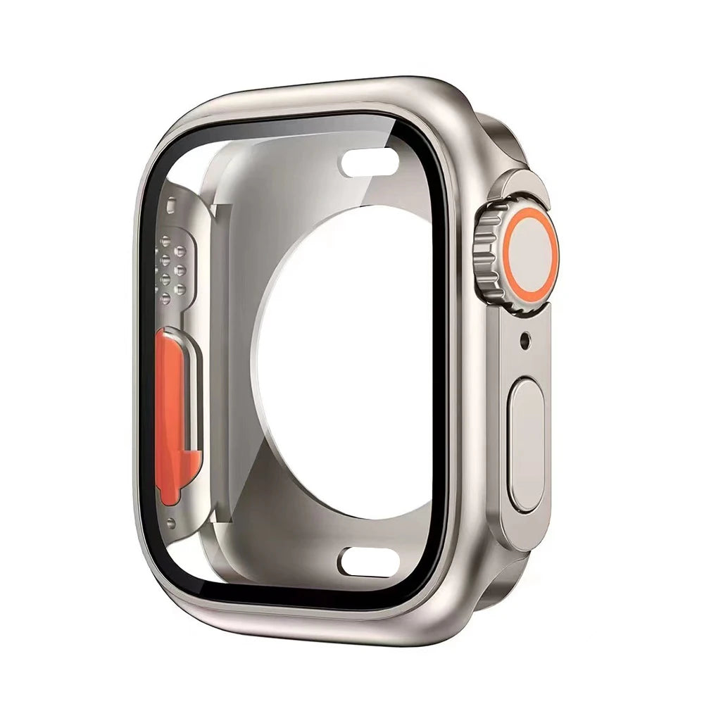 Screen Protector Case for Apple Watch Cover 46mm 42mm 45mm 44mm 41mm 40mm Hard PC Bumper Protector for iwatch 11 10 9 8 7 6 5 SE