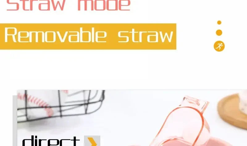 Thermos Vacuum Stainless Cup Thermal Cold Hot Insulated Stainless Steel Water Bottle with Straw Water Bottles