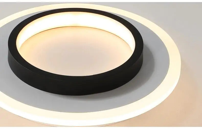 MARPOU Modern LED Ceiling Lamp 3 Color Temperature Baked Enamel Hallway Lamps Balcony Lights Bedroom Living Room 90V-260V