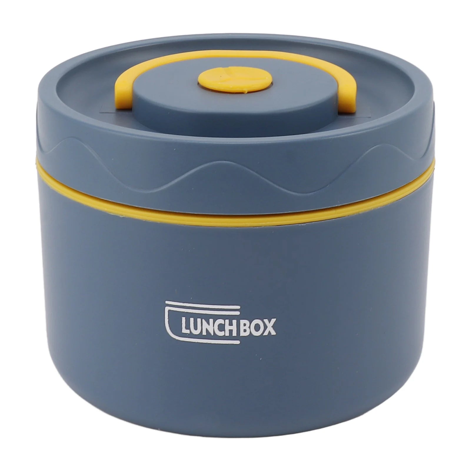 550ml Stainless Steel Insulated Bento Lunch Box Stackable 2 Tier Round Bento Lunch Box Stainless Steel Leakproof Food Container