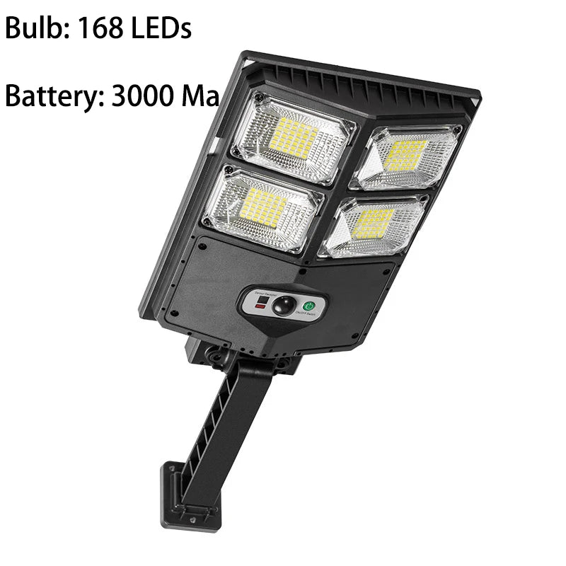 20000 Lumens Solar Lights Outdoor IP65 Waterproof LED Street Wall Lamp With PIR Motion Sensor Sunlight for Garden Yard Street