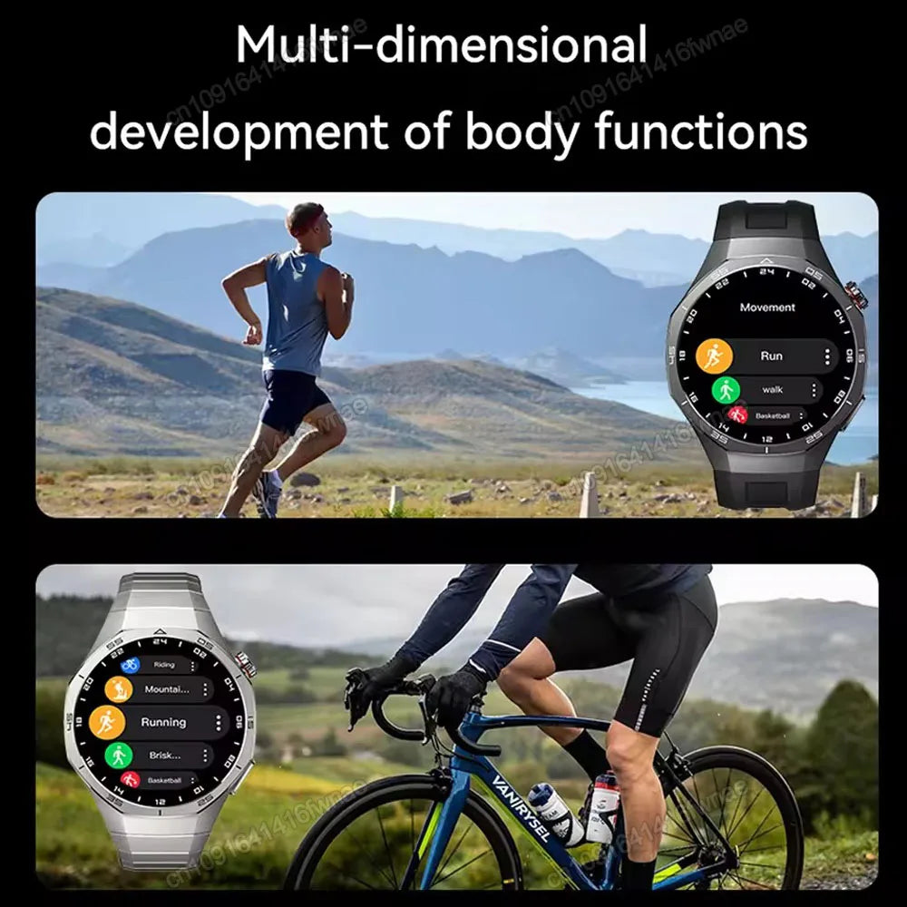 2026 Watch 5 Pro GPS Track Smart Watch Men 360*360 AMOLED Screen NFC Bluetooth Call Waterproof Health Monitor Man Smartwatch Hw1