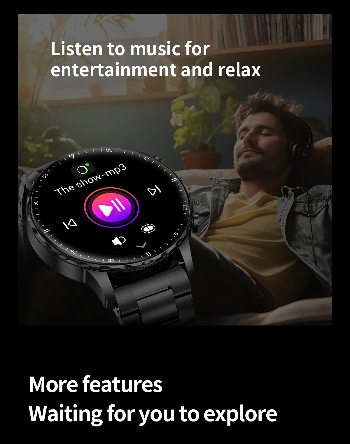 LIGE 2026 New Smart Watch Men Blood Oxygen Health Monitor Men's Watches AI Voice Assistant Bluetooth Call Men Sports Smartwatch