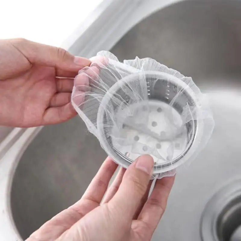 Kitchen Sink Filter Stainless Steel Mesh Sink Strainer Filter Sewer Mesh Strainers Bathroom Sink Strainer Drain Hole Filter Trap