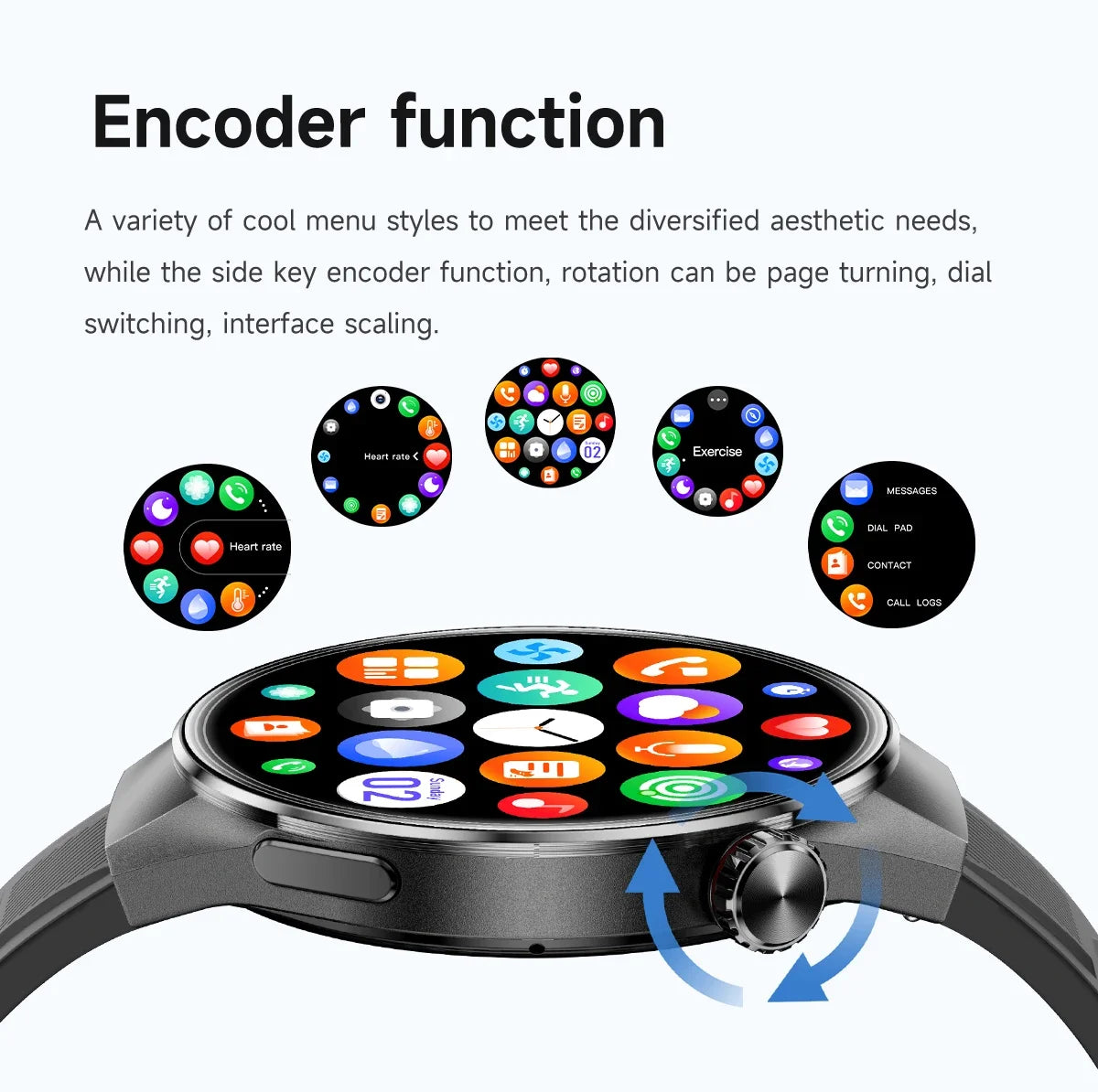 New Upgraded Original Watch G5 PLUS Smart Watch Men GPS Trajectory Compass Bluetooth Call IP68 Waterproof Outdoor Sport Watches