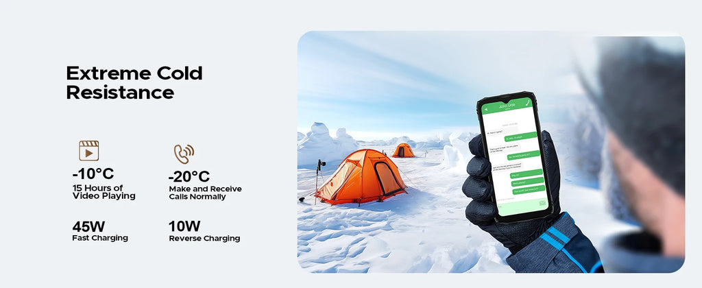 DOOGEE V Max LR 5G Rugged Phone  Laser Rngefinder Dual Camping lights 20500mAh Battery Light Effect 16GB 512GB Smartphone NFC