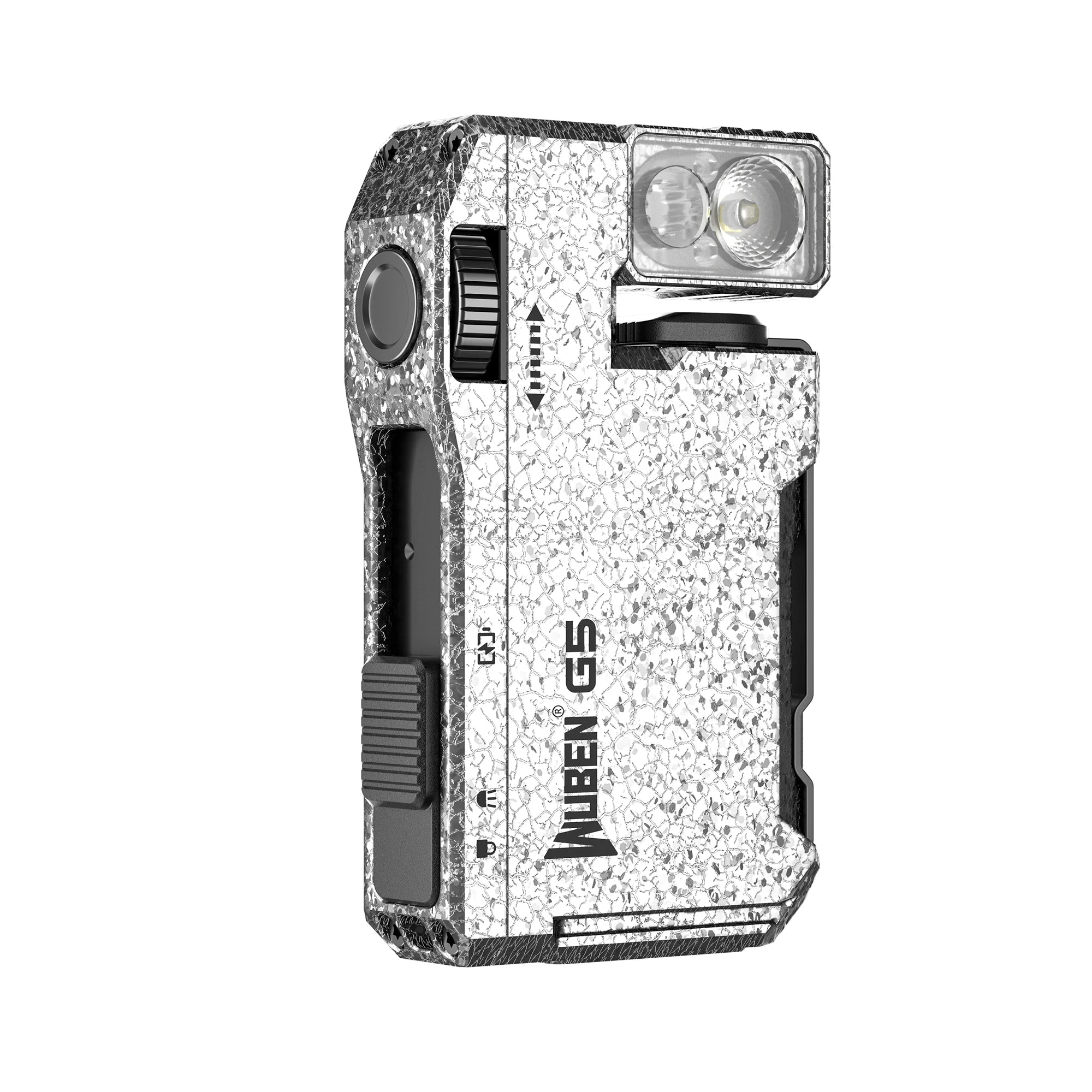 WUBEN Multi-Color Magnetic EDC G5 Flashlight 400 Lumen USB-C Rechargeable Keychain hands Free for Camping, Car Repair, Home Use