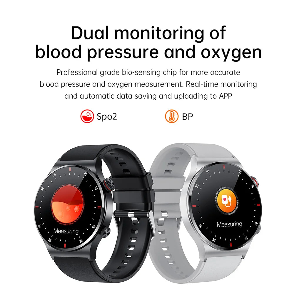 2026 Fashion Smartwatch HD Touch Heart Rate Bluetooth Call Sleep Monitoring NFC Weather Sport Mode Smart Watch For Android IOS