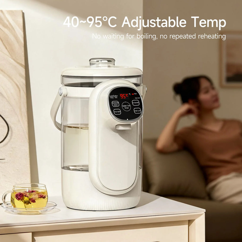3.5L Electric Kettle Automatic Keep-Warm Electric Pot 12-level Temperature Adjustment Water Kettle Multifunction Water Dispenser