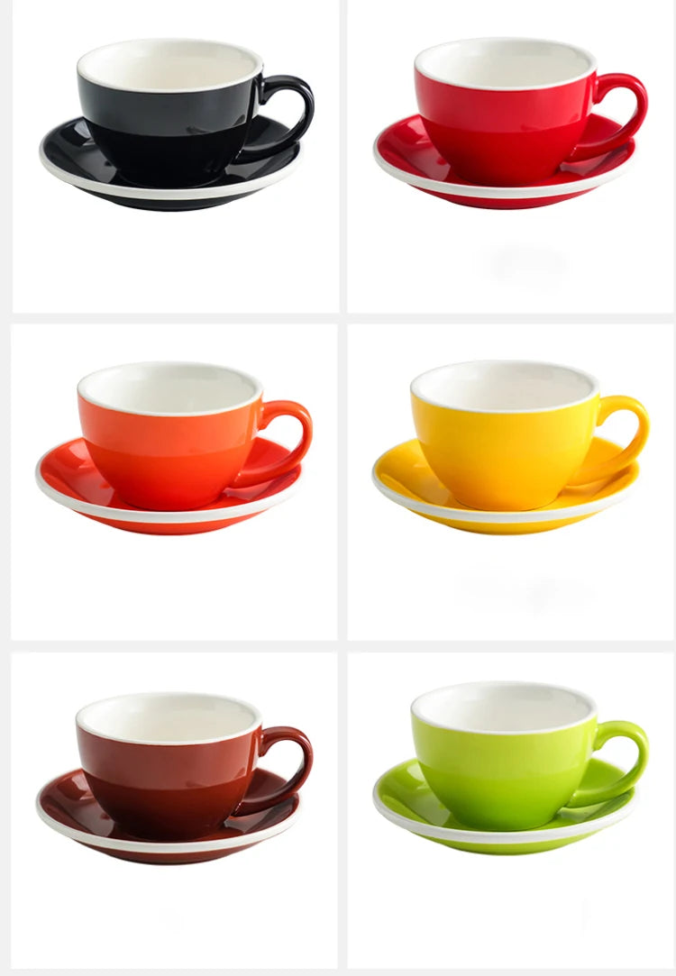300ml Ceramic Breakfast Milk Cup American Coffee mug Set Afternoon Tea Cups Ceramic Water Cup tea mug coffee cup