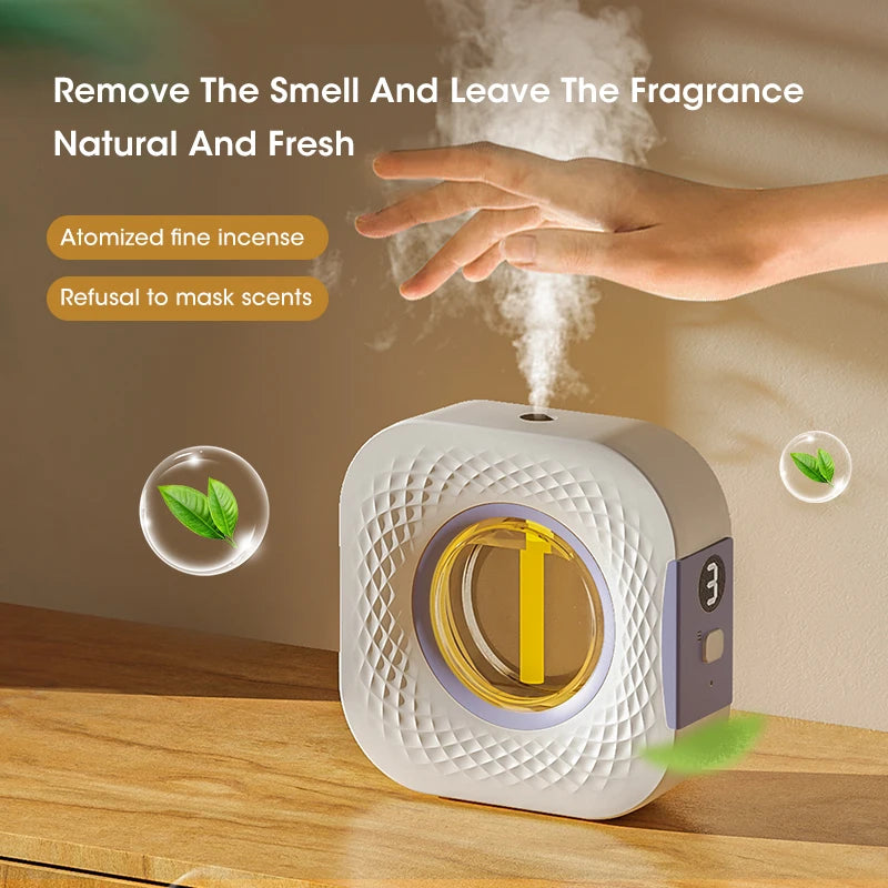 Intelligent Aromatherapy Oil Diffuser for Room Fragrance Timing Scenting Machine for Kitchen Toilet Car Bedroom Deodorization