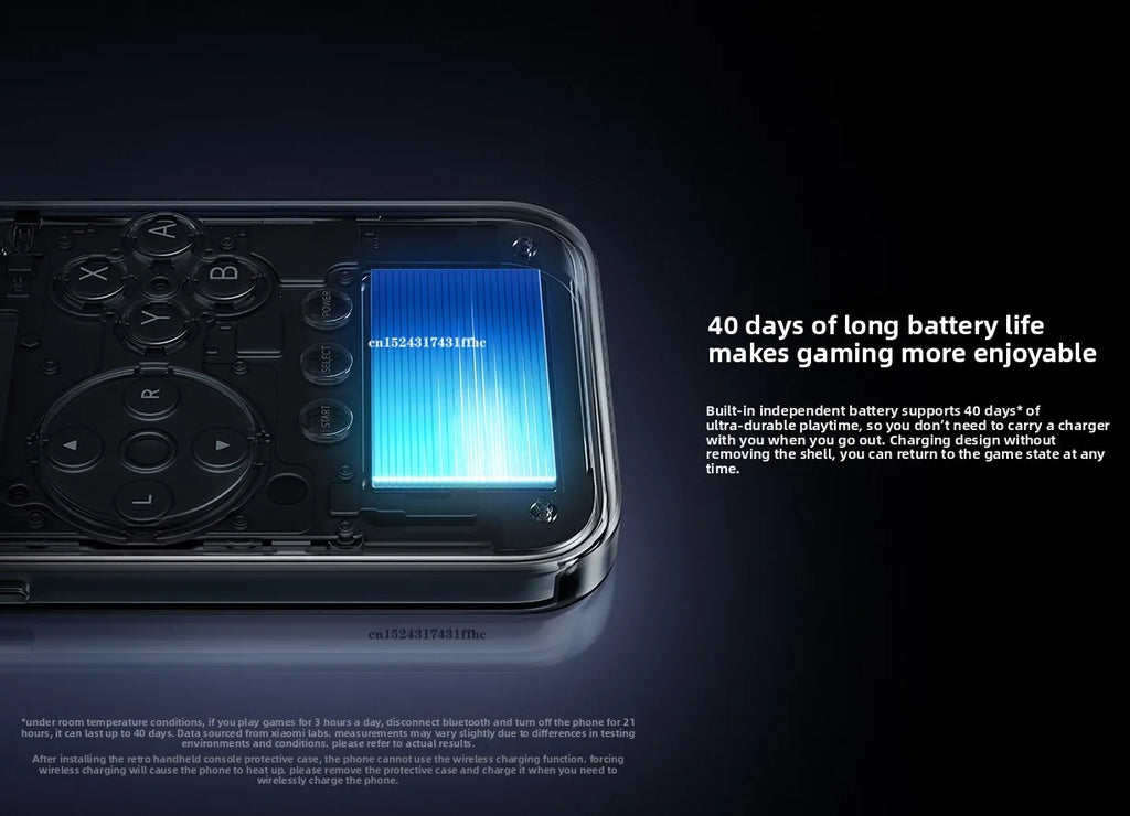 original official Xiaomi 17 / 17pro Xiaomi 17 Pro Max The retro handheld console case （ It's just a phone case）