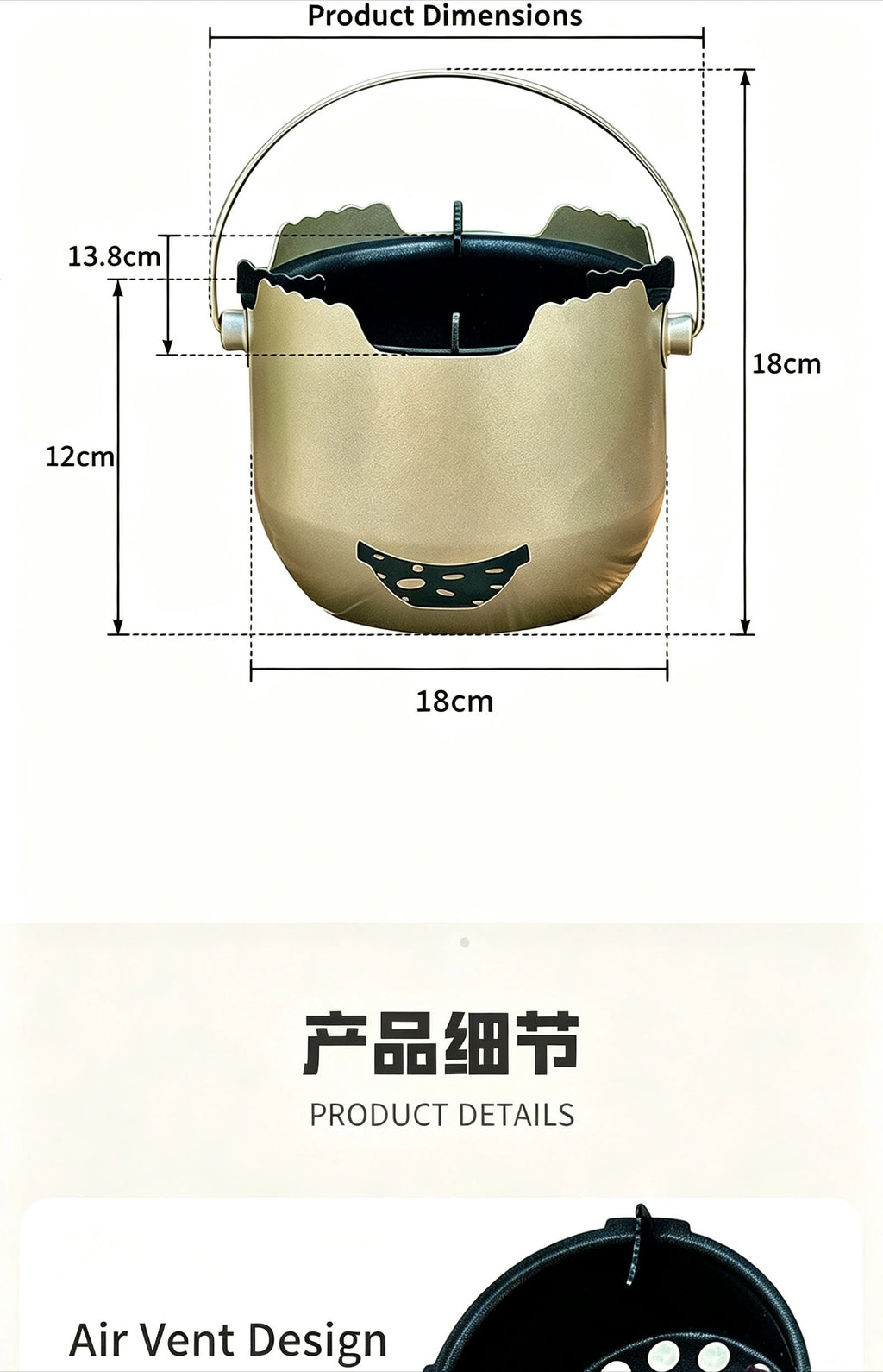 Portable Stainless Steel Charcoal Grill, Mini BBQ Stove, Outdoor & Household Barbecue Cooker for Camping Picnic