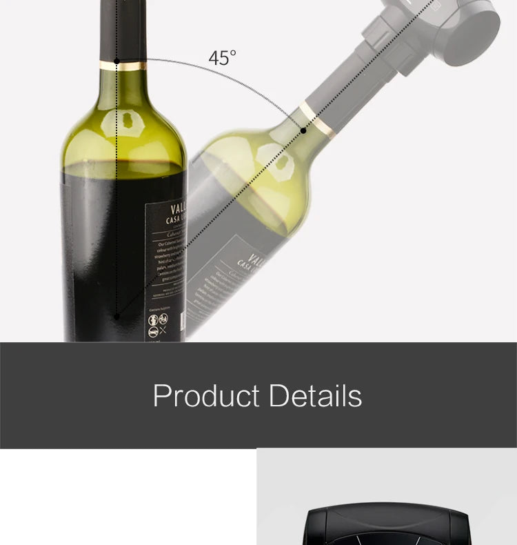 Electric Wine Saver Vacuum Pump with Wine Stopper Wine Bottle Sealer  wine cork vacuum wine bottle capAutomatic Vacuum Retain
