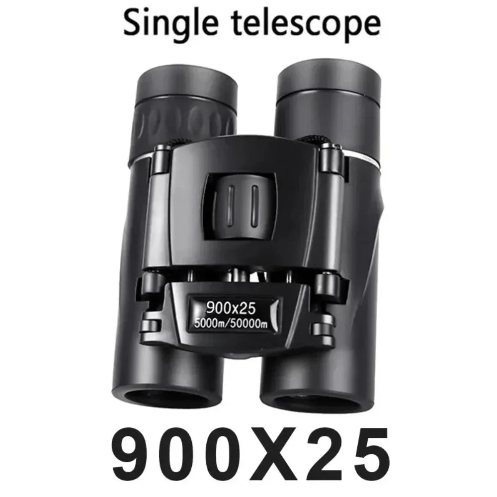 900x25 Mini Binoculars High-Powered Prism Waterproof Travel Bird Watching Outdoor Sports Optics