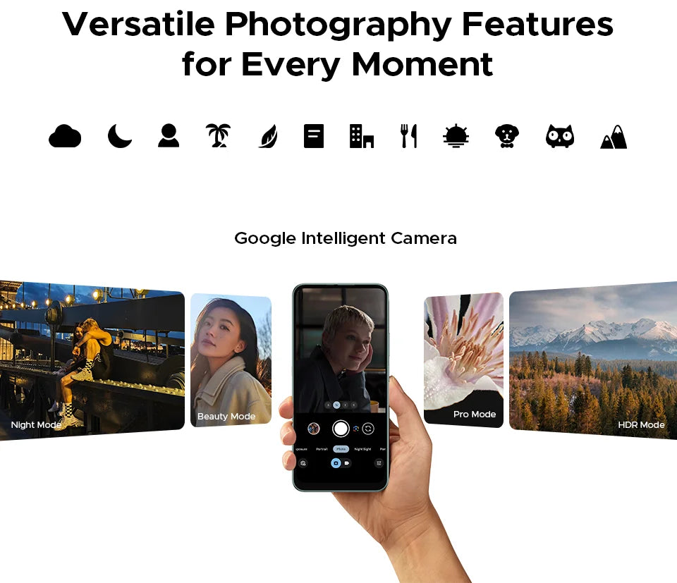 Global Version DOOGEE B10 Smartphone Android 16 7600mAh Battery 6GB 256GB 6.6'' Display 64MP AI Camera IP68 / IP69K Mobile Phone