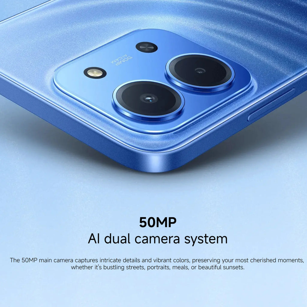 Xiaomi Redmi 15C 4G 4+128GB 6.9“ 120Hz Display 50MP Camera MediaTek Helio G81-Ultra Processor 6000mAh 33W Side fingerprint NFC