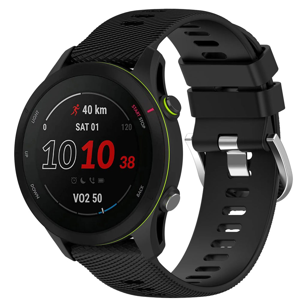 18mm 20mm 22mm Silicone Band For Garmin Forerunner 255 255S 245 165 158 55/ Venu 4 3S 2S 2Plus /Vivoactive 6 5 4 3 Watch Strap