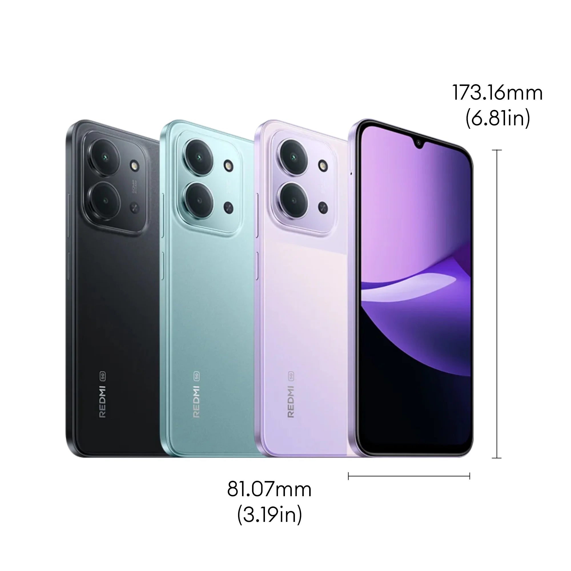Xiaomi Redmi 15C 5G 4+128GB Global Version 6nm MediaTek Dimensity 6300 processor 120Hz 6.9“ Dot Drop Display 50MP 6000mAh 33W