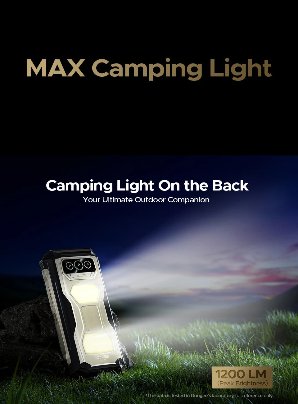 World Premiere DOOGEE V Max S 5G Rugged Phone Dual Camping Lights 22000mAh Battery 24GB(8+16) 256GB 108MP AI Camera Smartphone